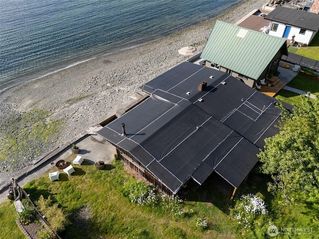 8204 Naketa Beach Walk, Mukilteo, WA 98275 - drone / aerial view of unending shoreline