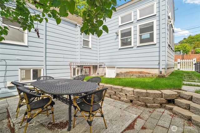 603 NW 52nd St, Seattle, WA 98107 - view of patio / terrace with outdoor dining space