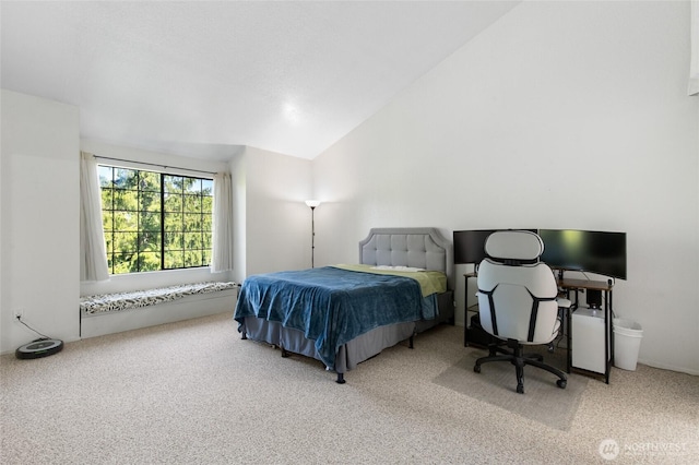 8407 18th Ave W Unit 6-104, Everett, WA 98204 - carpeted bedroom featuring vaulted ceiling