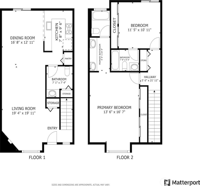 8407 18th Ave W Unit 6-104, Everett, WA 98204 - floor plan / room layout