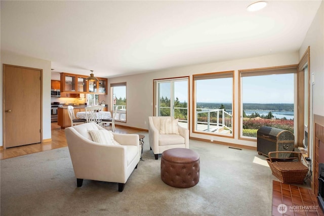 8082 Daniel Pl NW, Silverdale, WA 98383 - living room with a water view