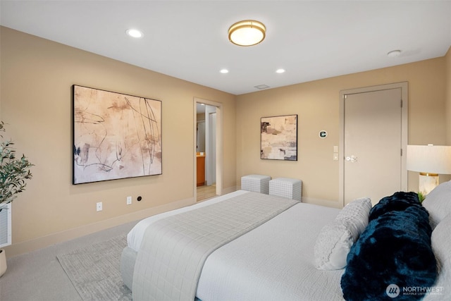 530 Alexander Ave, Kirkland, WA 98033 - bedroom with carpet floors, recessed lighting, and baseboards
