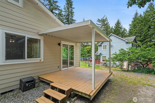 18822 Rampart Dr SE, Yelm, WA 98597 - view of deck