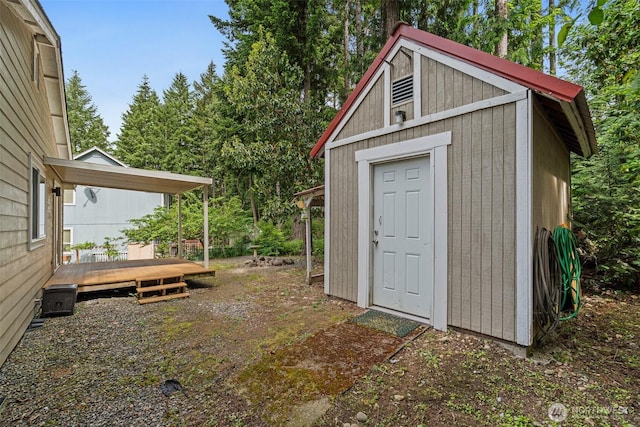 18822 Rampart Dr SE, Yelm, WA 98597 - view of shed