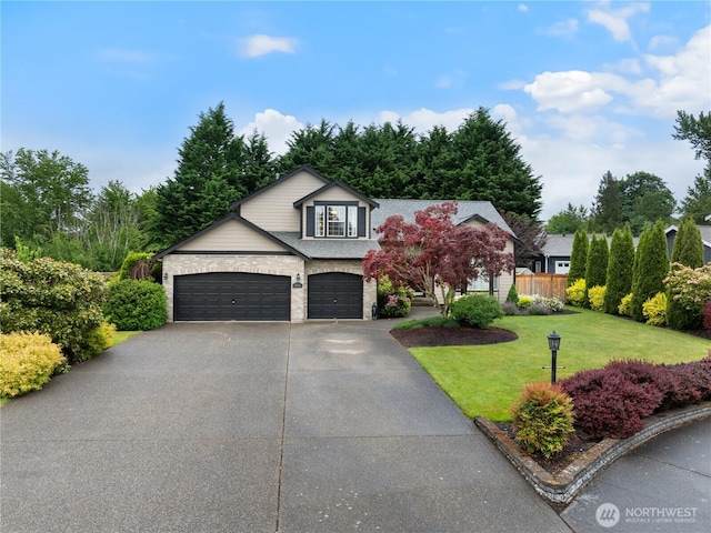 23813 109th Street Ct E, Buckley, WA 98321 - traditional-style home with asphalt driveway, roof with shingles, and an attached garage