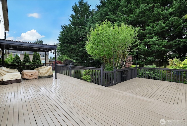 23813 109th Street Ct E, Buckley, WA 98321 - view of wooden deck