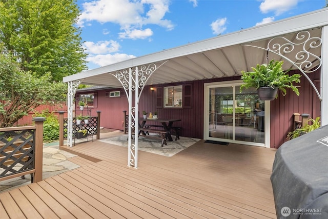19019 Grannis Rd, Bothell, WA 98012 - view of wooden deck