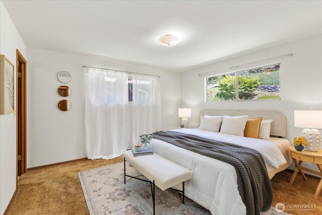 1420 Olympic Ave, Edmonds, WA 98020 - bedroom featuring light carpet