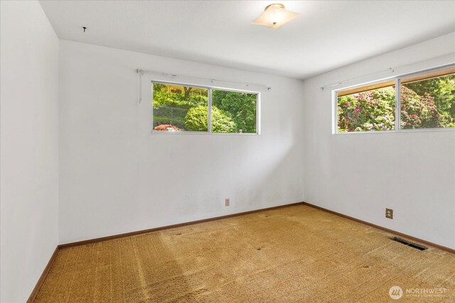 1420 Olympic Ave, Edmonds, WA 98020 - carpeted spare room with healthy amount of natural light and baseboards