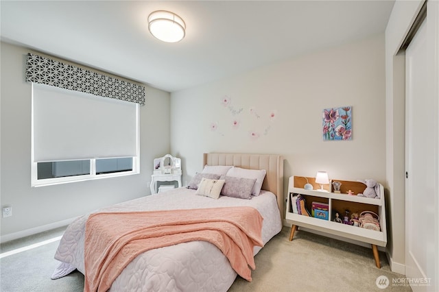 2349 N 147th St Unit B, Shoreline, WA 98133 - carpeted bedroom with baseboards and a closet