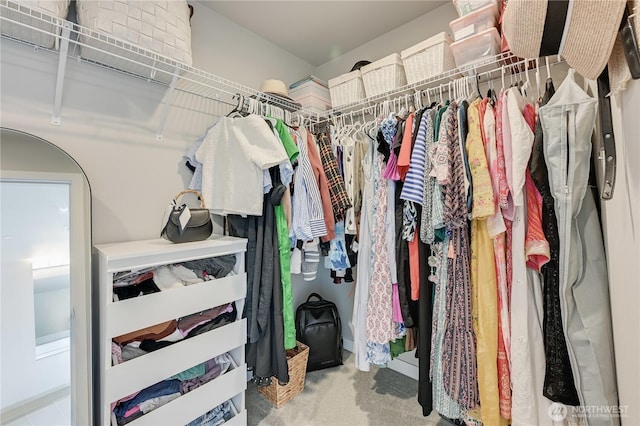 2349 N 147th St Unit B, Shoreline, WA 98133 - walk in closet featuring carpet floors