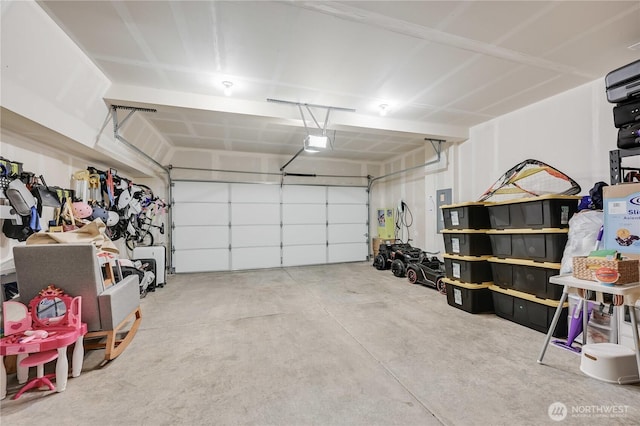 2349 N 147th St Unit B, Shoreline, WA 98133 - garage with a garage door opener