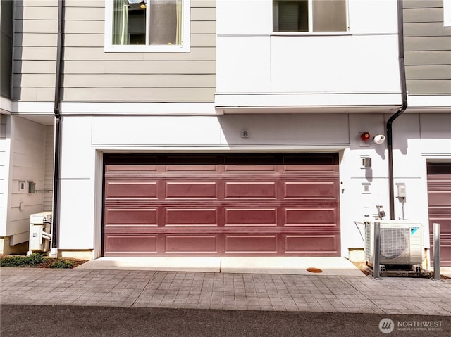 2349 N 147th St Unit B, Shoreline, WA 98133 - garage with central AC unit