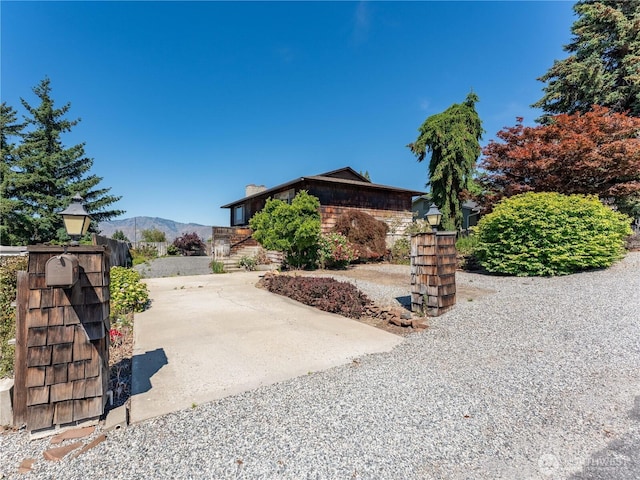 604 N Larch Ave, East Wenatchee, WA 98802 - view of home's exterior with a mountain view
