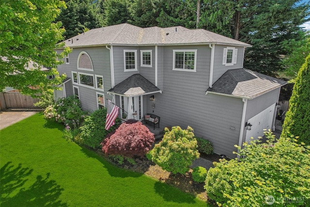 8712 177th St E, Puyallup, WA 98375 - back of property featuring roof with shingles
