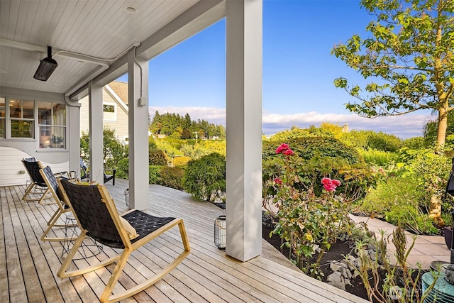 1237 Hawley Way NE, Bainbridge Island, WA 98110 - view of wooden deck