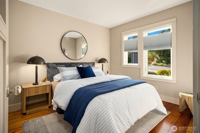 1237 Hawley Way NE, Bainbridge Island, WA 98110 - bedroom featuring wood finished floors