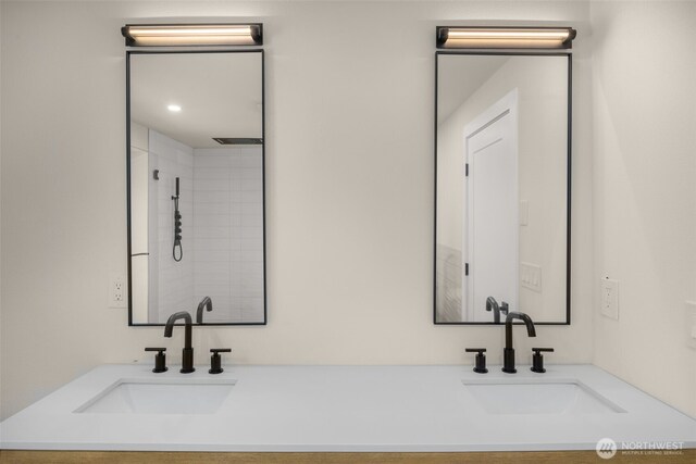 7201 Seward Park Ave S, Seattle, WA 98118 - bathroom with double vanity