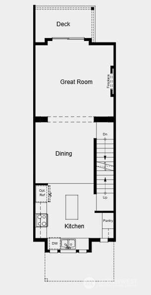 19226 NE 69th Cir Unit 106, Redmond, WA 98052 - property floor plan