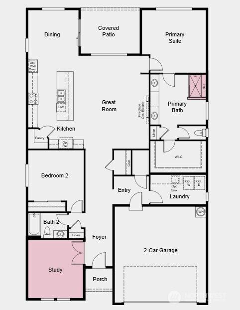 2627 Acer Loop SE, Lacey, WA 98513 - property floor plan