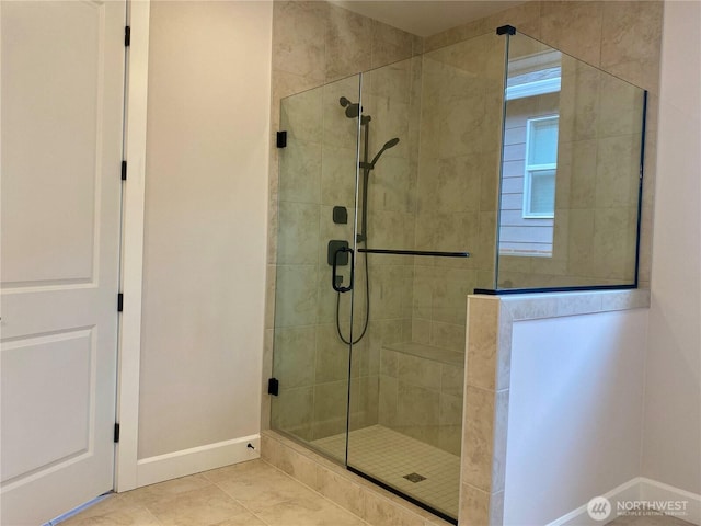 2627 Acer Loop SE, Lacey, WA 98513 - full bathroom with baseboards and a stall shower