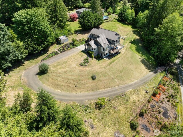5675 E Hillcrest Dr, Port Orchard, WA 98366 - aerial view of property and surrounding area