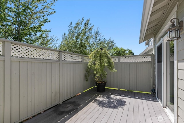 509 Clover Ln, Bellingham, WA 98226 - view of wooden terrace
