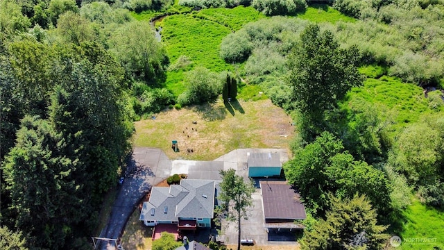 7718 NE 183rd St, Kenmore, WA 98028 - aerial view of property and surrounding area