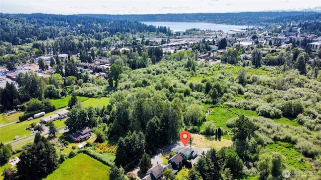 7718 NE 183rd St, Kenmore, WA 98028 - drone / aerial view of a heavily wooded area