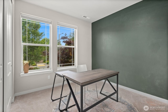 303 Vaughan Blvd NE, North Bend, WA 98045 - carpeted home office featuring baseboards