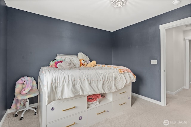 303 Vaughan Blvd NE, North Bend, WA 98045 - bedroom featuring light colored carpet and baseboards