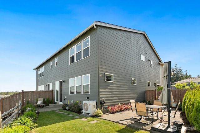 6451 Randolph Dr NE, Bremerton, WA 98311 - rear view of property featuring ac unit and a patio area