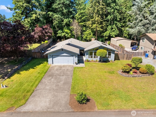11726 130th Avenue Ct E, Puyallup, WA 98374 - view of front of house featuring an attached garage and driveway