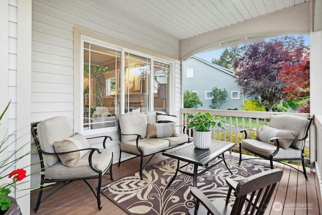23510 14th Dr SE, Bothell, WA 98021 - view of wooden deck
