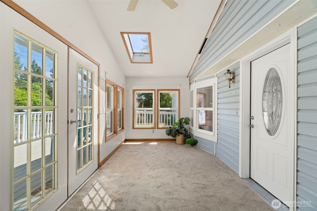 3758 Aiken Rd SE, Port Orchard, WA 98366 - doorway to property with french doors, a ceiling fan, and a patio