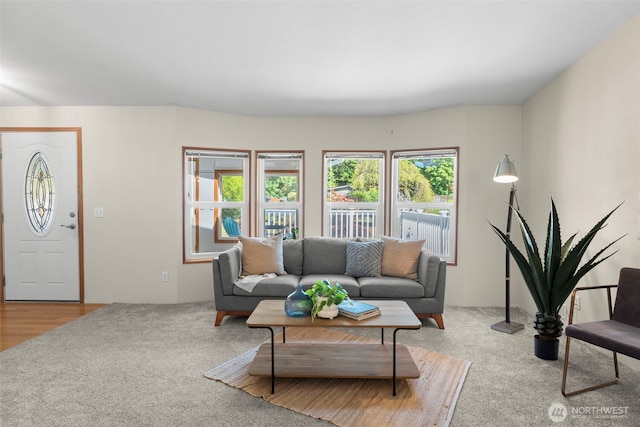 3758 Aiken Rd SE, Port Orchard, WA 98366 - view of carpeted living room
