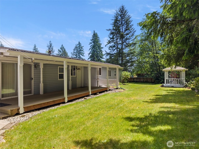 3758 Aiken Rd SE, Port Orchard, WA 98366 - view of yard featuring covered porch