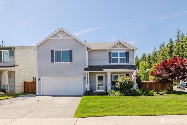 2760 SW Jabirin Way, Port Orchard, WA 98367 - craftsman house featuring an attached garage and concrete driveway
