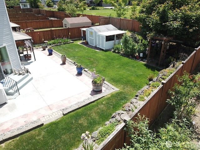 2760 SW Jabirin Way, Port Orchard, WA 98367 - view of yard with a gazebo and a patio