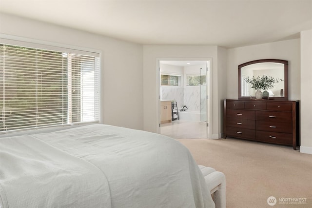 27332 SE 10th Ct, Sammamish, WA 98075 - bedroom featuring light colored carpet, baseboards, and ensuite bathroom