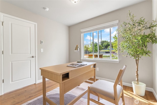 6730 34th Ave SW, Seattle, WA 98126 - office space featuring wood finished floors and baseboards