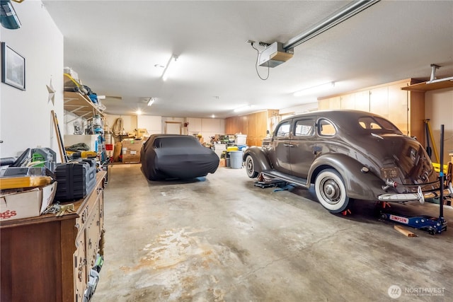 6888 Golf View Dr, Lynden, WA 98264 - garage with a garage door opener