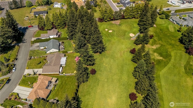 6888 Golf View Dr, Lynden, WA 98264 - aerial perspective of suburban area featuring a golf course