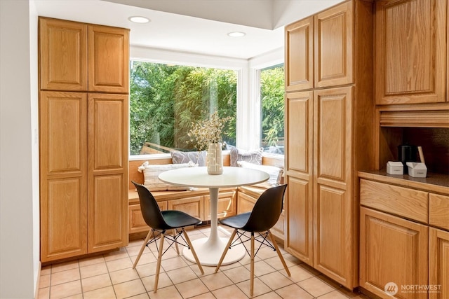 4828 38th Ave NE, Seattle, WA 98105 - dining area with breakfast area and light tile patterned floors