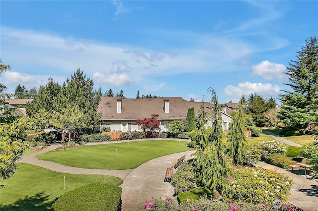 5909 Panorama Dr SE Unit 6-103, Auburn, WA 98092 - view of home's community with an area to practice putting