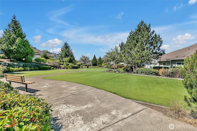 5909 Panorama Dr SE Unit 6-103, Auburn, WA 98092 - view of property's community featuring a yard and a residential view