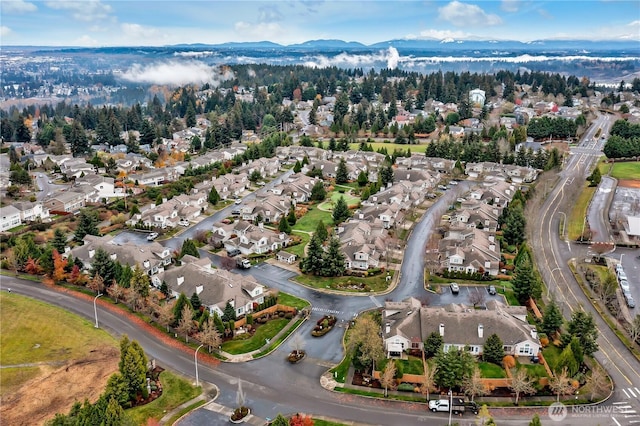 5909 Panorama Dr SE Unit 6-103, Auburn, WA 98092 - aerial view of property's location featuring nearby suburban area and a mountainous background