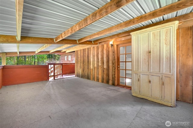3542 Constitution Rd, Lummi Island, WA 98262 - miscellaneous room with concrete floors
