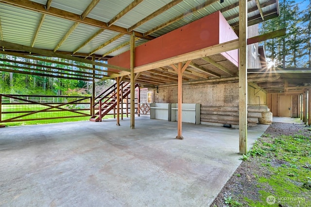 3542 Constitution Rd, Lummi Island, WA 98262 - view of patio / terrace with an exterior structure