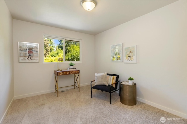 19802 33rd Dr SE, Bothell, WA 98012 - sitting room with carpet floors and baseboards